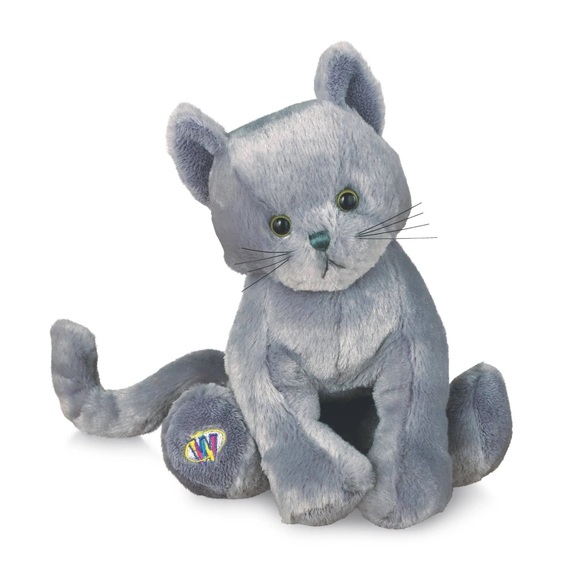 Webkinz Charcoal Cat WITH CODE - Picture 1 of 5
